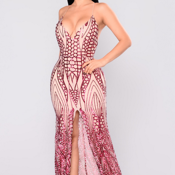 all sequin dress